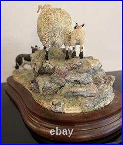 Holding Her Ground (B0198) Sculpted by Ray Ayres -Border Fine Arts. (1972)