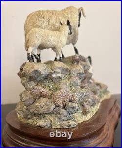 Holding Her Ground (B0198) Sculpted by Ray Ayres -Border Fine Arts. (1972)