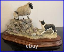 Holding Her Ground (B0198) Sculpted by Ray Ayres -Border Fine Arts. (1972)