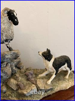 Holding Her Ground (B0198) Sculpted by Ray Ayres -Border Fine Arts. (1972)