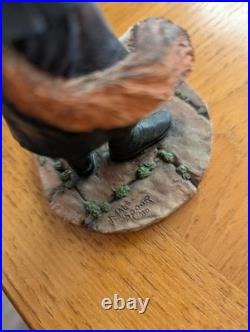 Hunting Scene Fox Saddle Figurines Vintage Border Fine Arts Studio Miss Reynard+