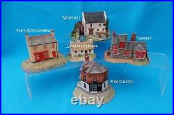 Irish Heritage Collection Border Fine Arts 14 cottages buildings church