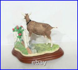 James Herriot A0458 Prize Blooms Border Fine Arts Goat Figurine Ornament Garden