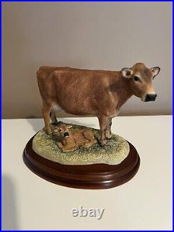 Jersey Cow And Calf A1465 Border Fine Arts