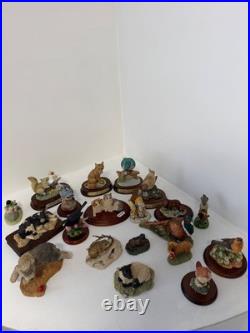 Job Lot 20 Animal & Bird Figurines Border Fine Arts Coalport Leonardo Russell