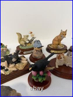 Job Lot 20 Animal & Bird Figurines Border Fine Arts Coalport Leonardo Russell