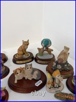 Job Lot 20 Animal & Bird Figurines Border Fine Arts Coalport Leonardo Russell