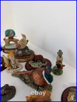 Job Lot 20 Animal & Bird Figurines Border Fine Arts Coalport Leonardo Russell