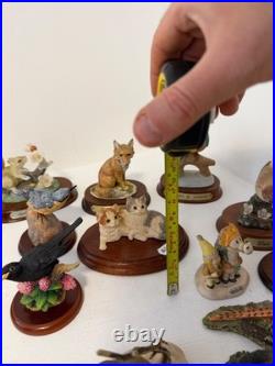 Job Lot 20 Animal & Bird Figurines Border Fine Arts Coalport Leonardo Russell