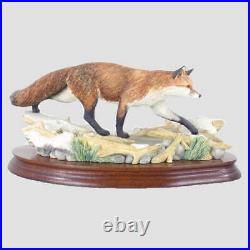 Keeping His Feet Dry Border Fine Arts Fox