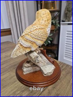 Large Border Fine Arts Barn Owl figurine'On the Lookout' (model BO276)