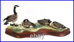 Large Border Fine Arts Canada Geese + Certificate Made in Scotland Large Border Fine Arts Canada Geese + Certificate Made in Scotland