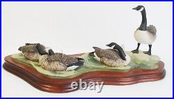 Large Border Fine Arts Canada Geese + Certificate Made in Scotland