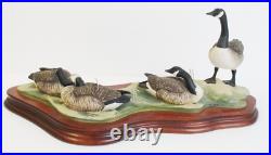 Large Border Fine Arts Canada Geese + Certificate Made in Scotland Large Border Fine Arts Canada Geese + Certificate Made in Scotland
