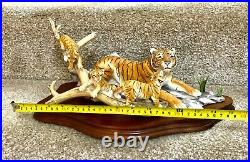 Large Limited Edition Border Fine Arts Bengal Tiger & Cub. No 266/750