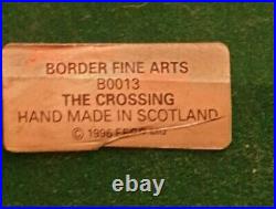 Limited Edition 425 / 1750 Border Fine Arts figural group'The Crossing' #B0013