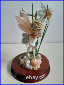 Lovely 1990s Border Fine Arts Flower Fairy Narcissus Fairy CF24 issued 1994 Lovely 1990s Border Fine Arts Flower Fairy Narcissus Fairy CF24 issued 1994