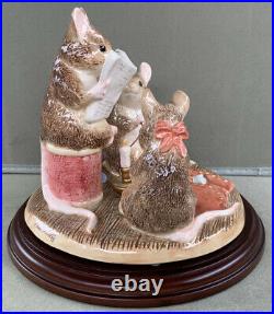 Ltd Ed Border Fine Arts A3101 Beatrix Potter The Tailor Of Gloucester Figurine