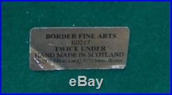 Ltd Ed Well Detailed Border Fine Arts Twice Under (sheep Dipping) Ayres