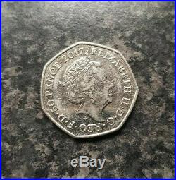 Mr Jeremy Fisher 50p 50 Pence Coin 2017 Beatrix Potter Collector EXTREMELY RARE