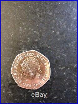 Mr Jeremy Fisher (Beatrix Potter) Rare 50p Piece 50 pence coin 2017