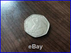 Mr jeremy fisher 50p rare coin