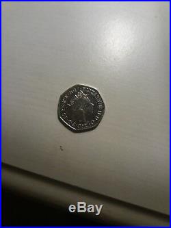 Mr jeremy fisher 50p rare coin