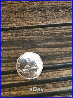 Mr jeremy fisher rare 50p coin
