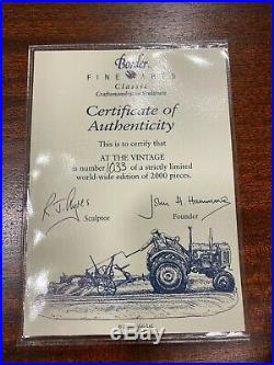 NEW Border fine arts tractor At The Vintage Fordson limited edition