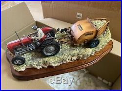 NEW Border fine arts tractor Hay Turning limited edition JH110