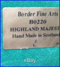 New Border Fine Arts Highland Majesty Stag B0220