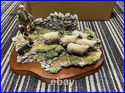 New Border Fine Arts The Crossing sheep limited ed
