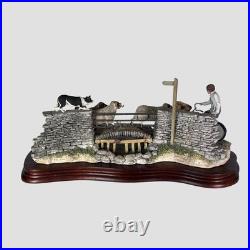 No Way Though Border Fine Arts Limited Edition Original Box and Certificate