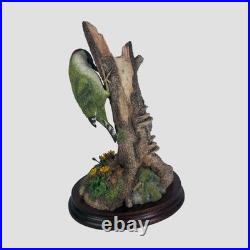 Noisy Neighbours Border Fine Arts Woodpeckers Bird Limited Edition Model