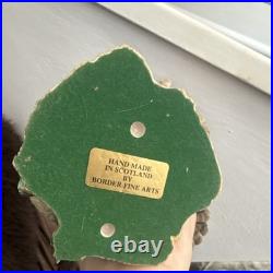 Owl Border fine artsOrnament Figurine on standRay Ayres