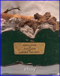 Pair of Border Fine Arts Red Stags