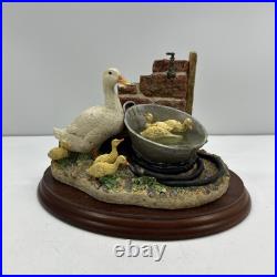 RARE Border Fine Arts Ducks'Staying Cool' James Herriot B0440 1999 by Kirsty RARE Border Fine Arts Ducks'Staying Cool' James Herriot B0440 1999 by Kirsty