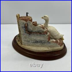 RARE Border Fine Arts Ducks'Staying Cool' James Herriot B0440 1999 by Kirsty