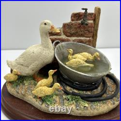RARE Border Fine Arts Ducks'Staying Cool' James Herriot B0440 1999 by Kirsty