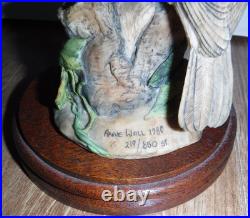 RARE Border Fine Arts Limited Edition Willow Tits 1980 219/850 Excellent COA