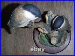 RARE Border Fine Arts Limited Edition Willow Tits 1980 219/850 Excellent COA