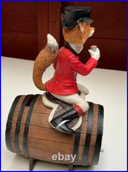 RARE Lord Reynard Estate Collection Money Box By Border Fine Arts Free UK Post