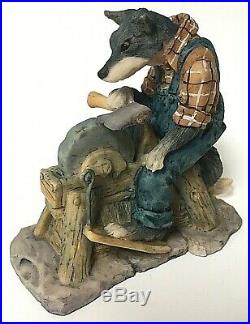RARE Schmid Lowell Davis Border Fine Arts Uncle Remus Figurine Collection 1980