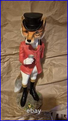 RAREBorder Fine Arts Reynard The Fox Large Duke Of Reynard 50cm Tall VGC