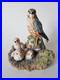 Rare-BORDER-FINE-ARTS-Merlin-Falcon-Chicks-1992-Bird-Prey-Figurine-EXCELLENT-01-oq