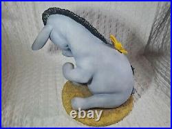 Rare Border Fine Arts 2003 Eeyore disney Large Figurine, Classic Pooh Series