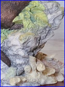 Rare Border Fine Arts High and Dry MTR09 Otter & Cubs Figurine Ltd Edn 135/2500 Rare Border Fine Arts High and Dry MTR09 Otter & Cubs Figurine Ltd Edn 135/2500