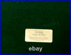Rare Border Fine Arts High and Dry MTR09 Otter & Cubs Figurine Ltd Edn 135/2500 Rare Border Fine Arts High and Dry MTR09 Otter & Cubs Figurine Ltd Edn 135/2500
