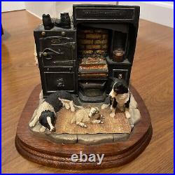 Rare Border Fine Arts Ornament In From The Cold 1991 James Herriot Artist D W