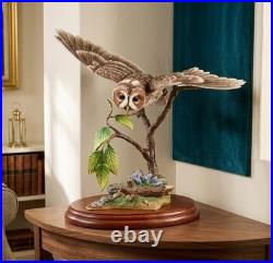 Rare Border Fine Arts Tawny Owl Birds by Russell Willis A4054 Unboxed SU74